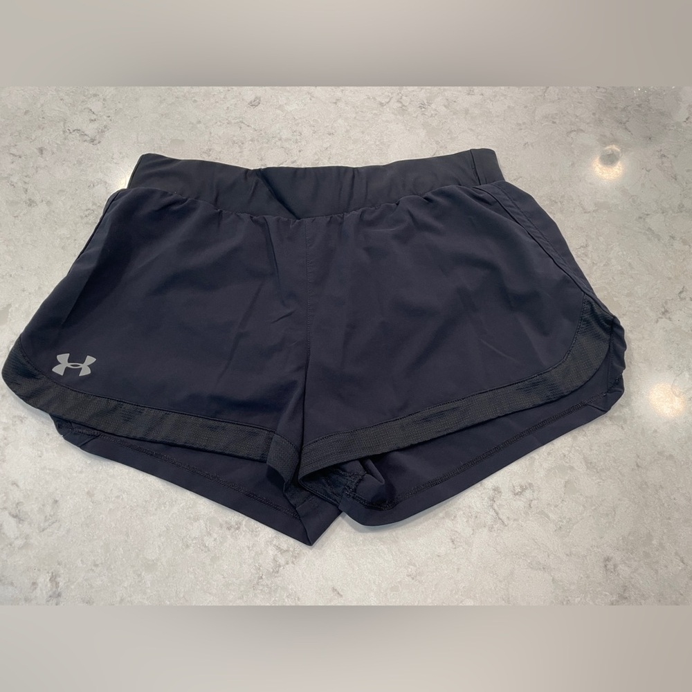 Under Armor Black Running Shorts